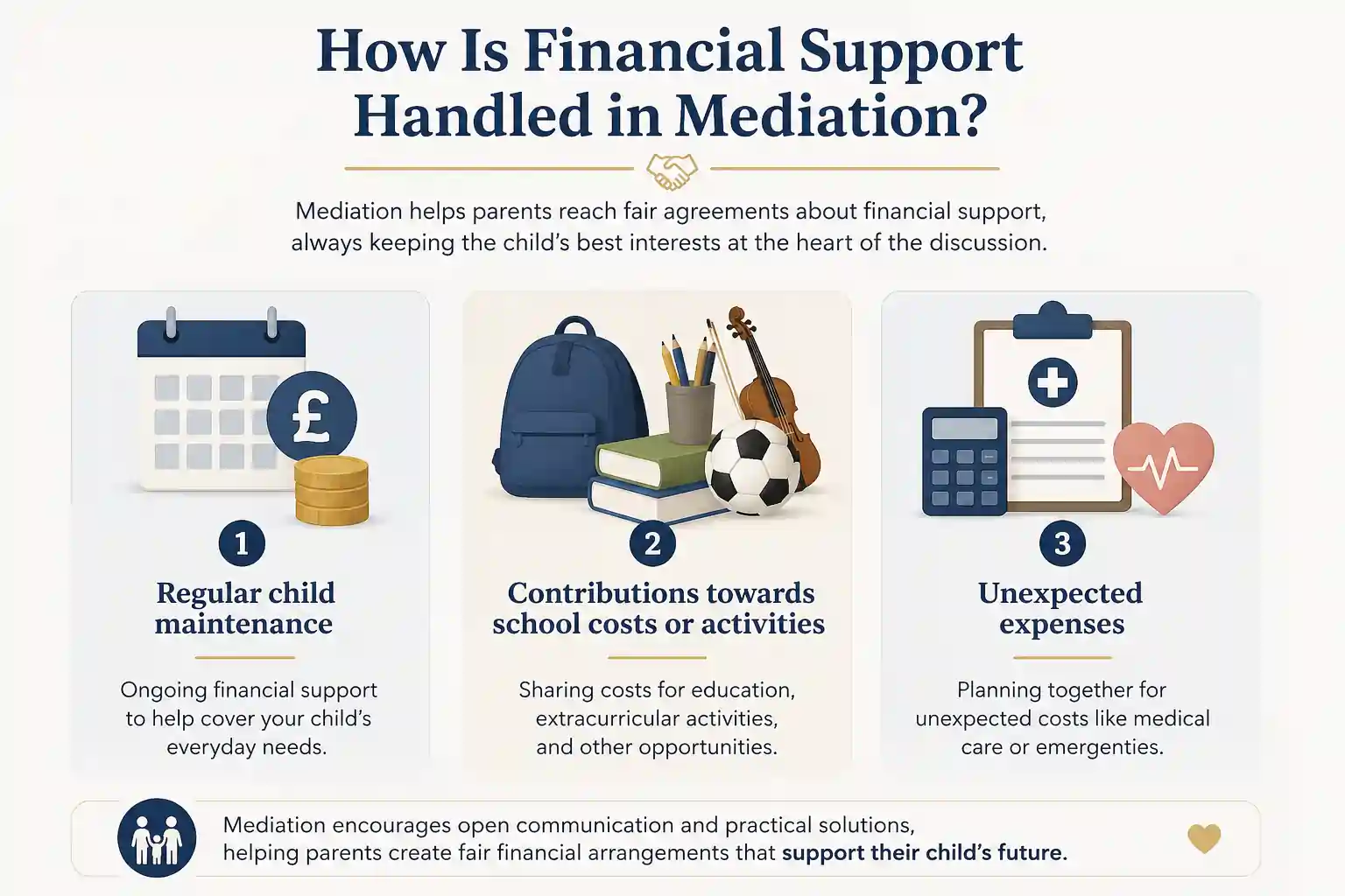 How Is Financial Support Handled in Mediation West Midlands